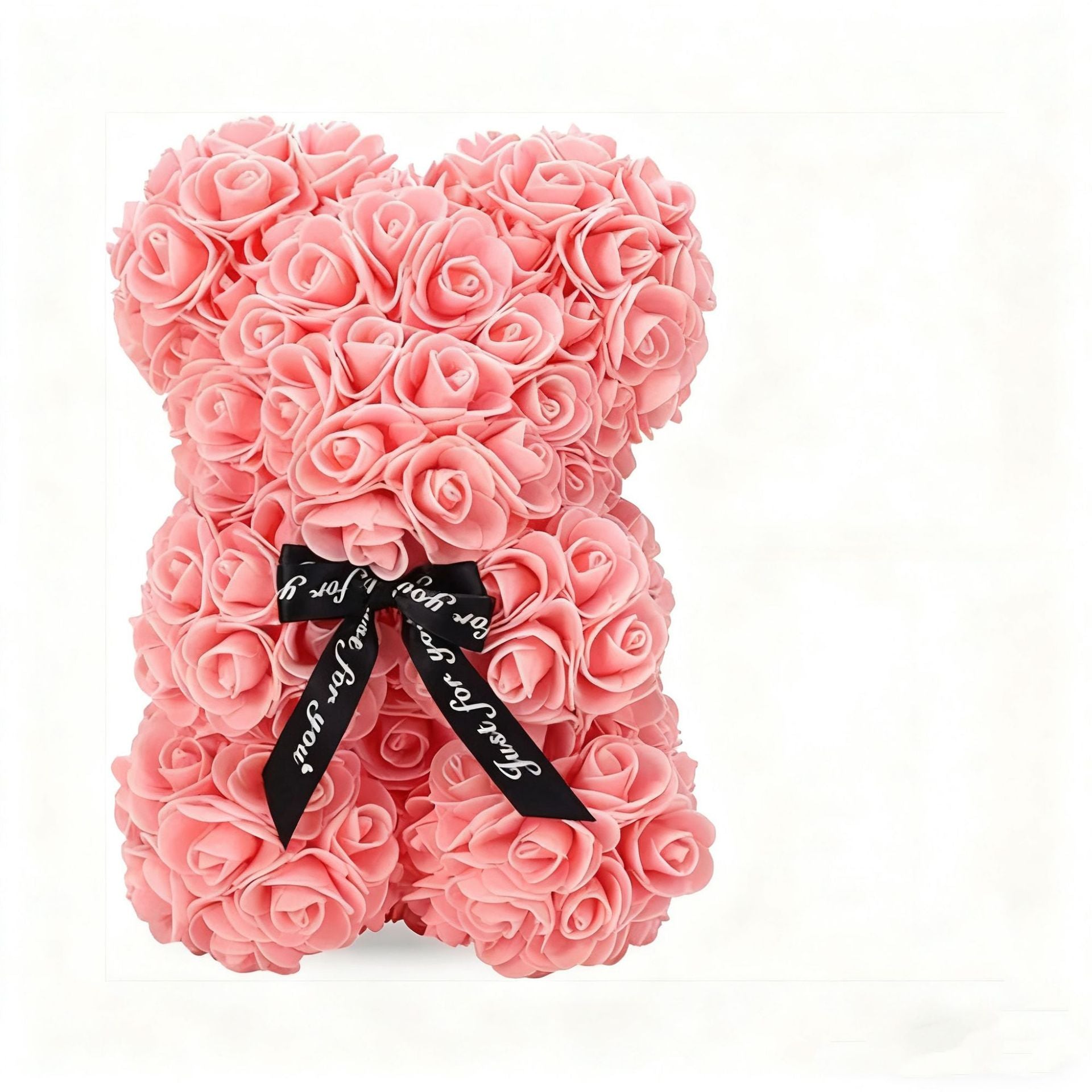 Mother's Day Gift 25cm Foam Flower Bear PE Rose Flower Bear PVC Gift Box Valentine's Day Cross-border Bestseller