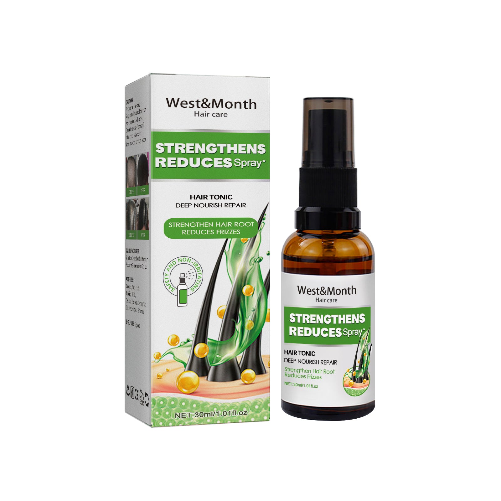 Dense Hair Spray Anti-Loss Hair Thickening And Strengthening Hair Treatment Dense Hair Spray