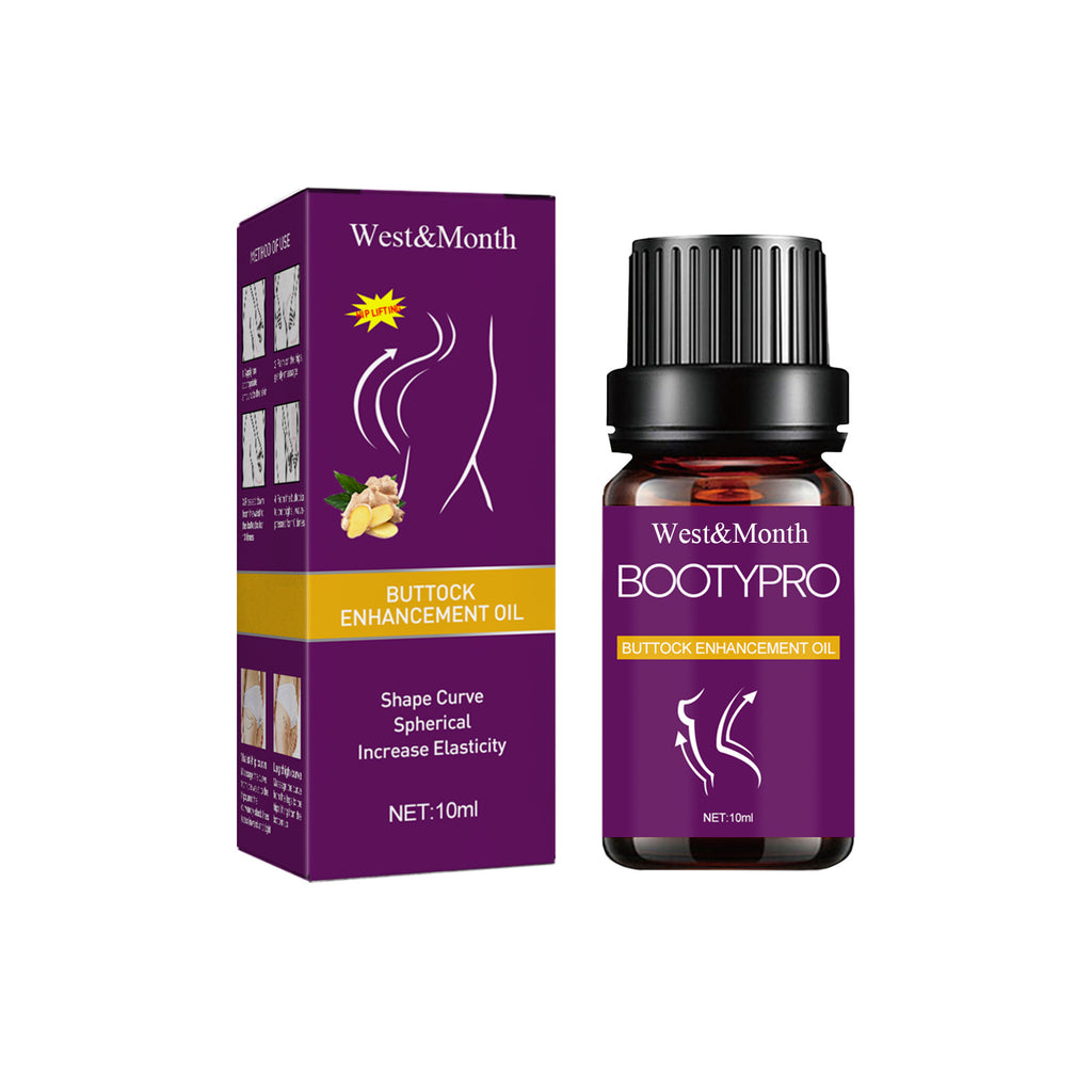 Buttock Enhancement Oil, Lift Massage Oil Firming Body Shaping Peach Butt Highlights Curves And Beautiful Butt