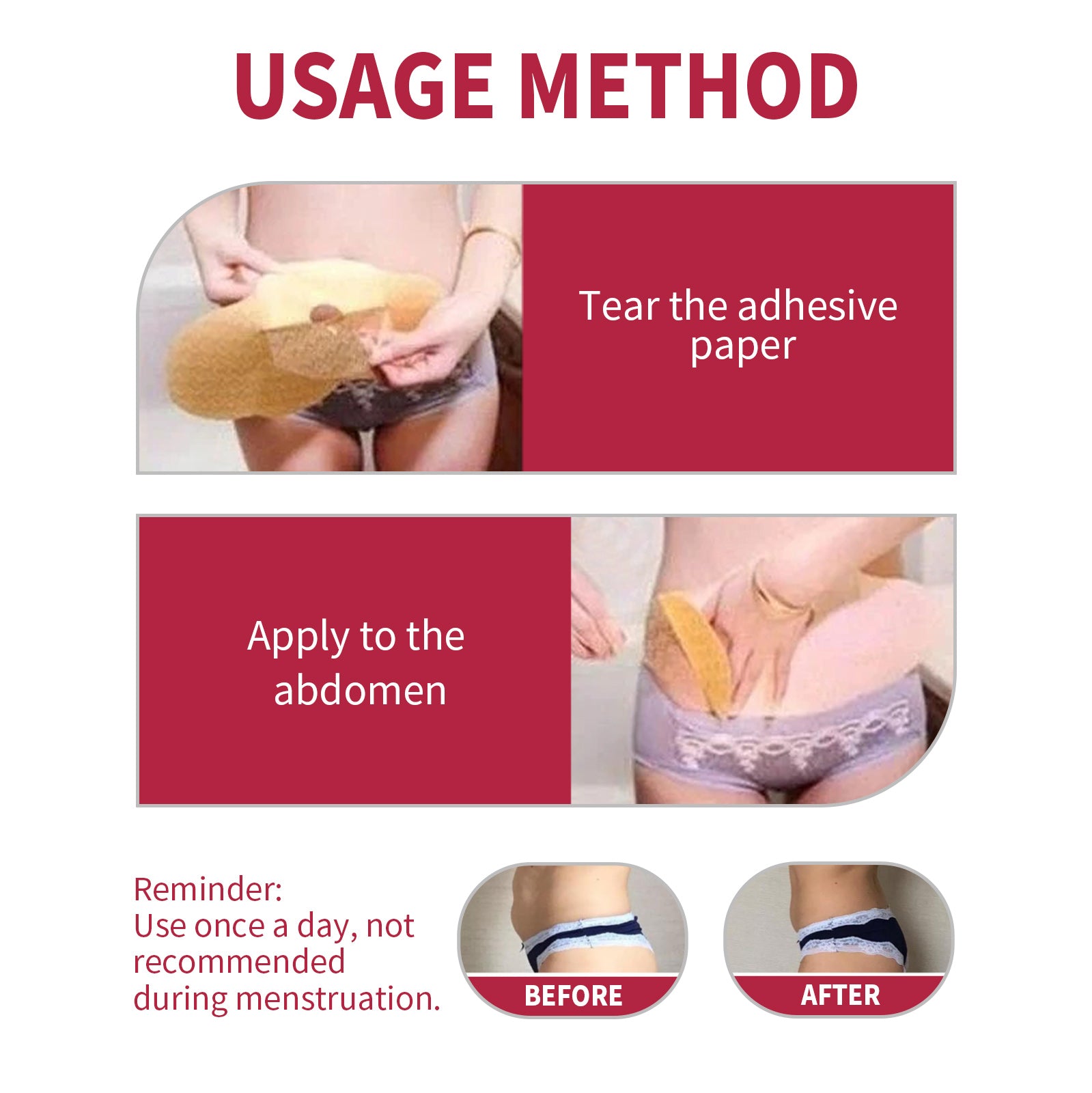 Belly Firming Tape Tummy Tuck Slimming Laxative Body Shaping Flab For Lazy Body Shaping Care Belly Button Tape