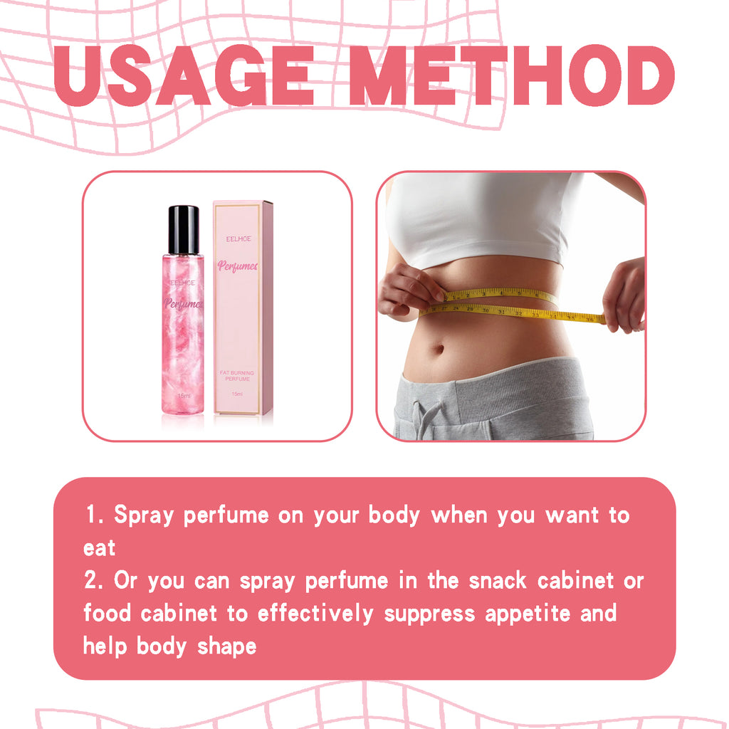 Fat Burning Perfume, Fresh Light Fragrance Long-Lasting Fragrance Firming Body Fat Lazy Body Slimming Perfume