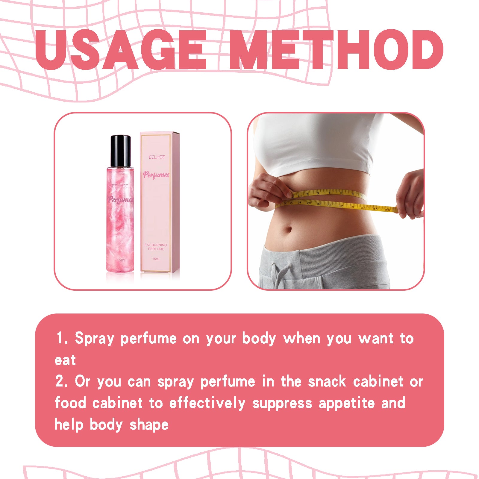 Fat Burning Perfume, Fresh Light Fragrance Long-Lasting Fragrance Firming Body Fat Lazy Body Slimming Perfume