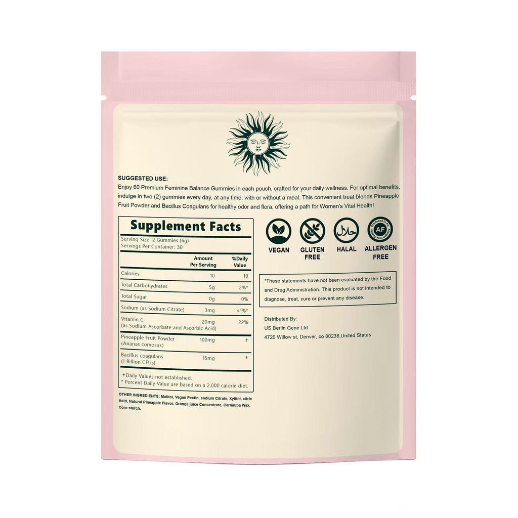 PREMIUM FEMINE BALANCE GUMMIES Women's Balance Gummies