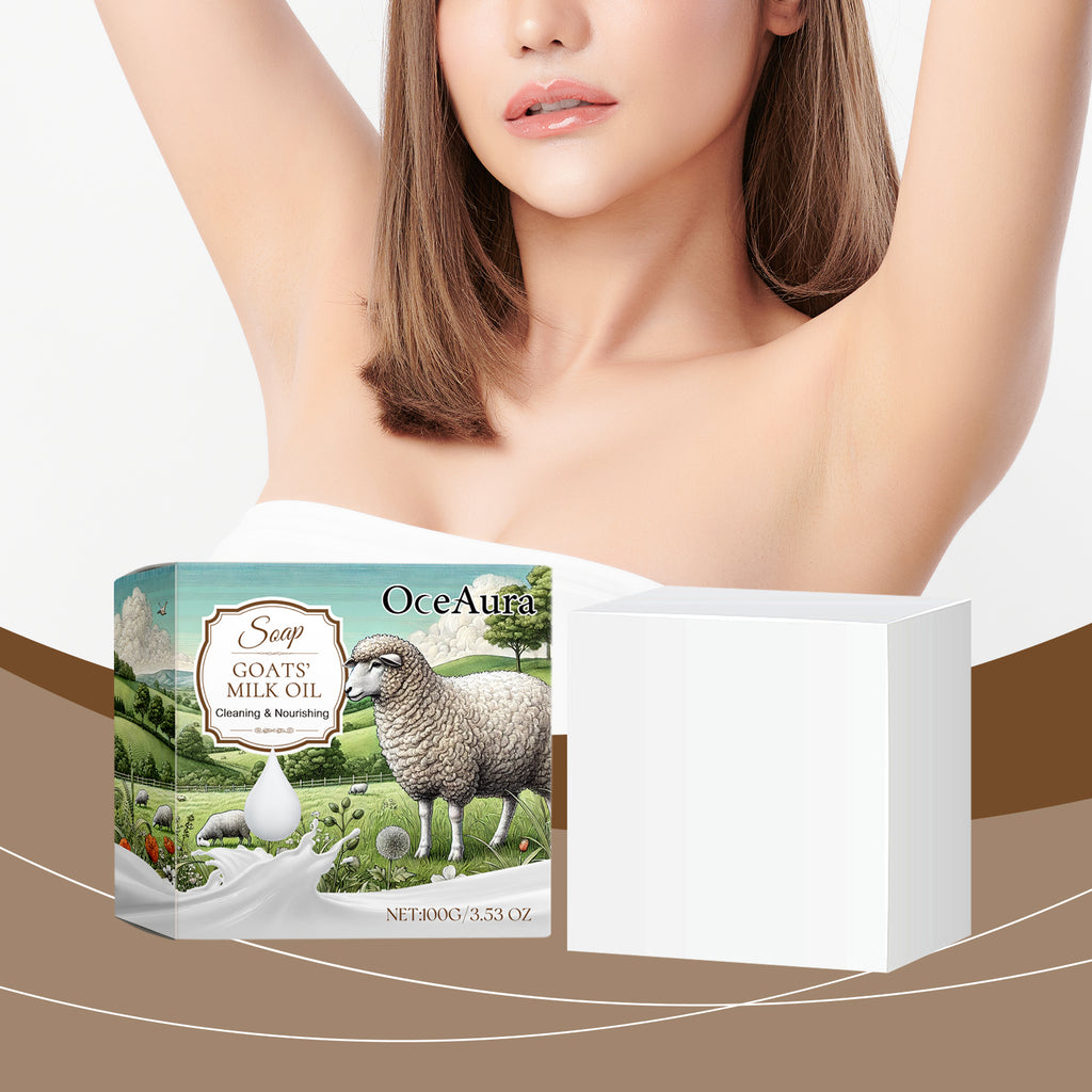 Sheep Milk Soap Gently Cleanses The Body, Moisturizes The Whole Body And Moisturizes The Skin With Goat Milk Essential Oil Bath Soap
