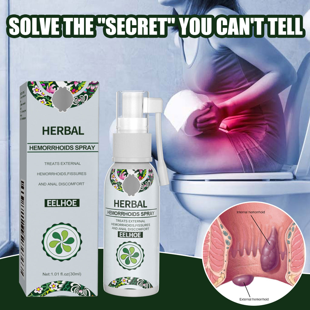 Herbal Care Spray Gently Pampers And Nourishes The Body Soothing Perianal Body Care Spray