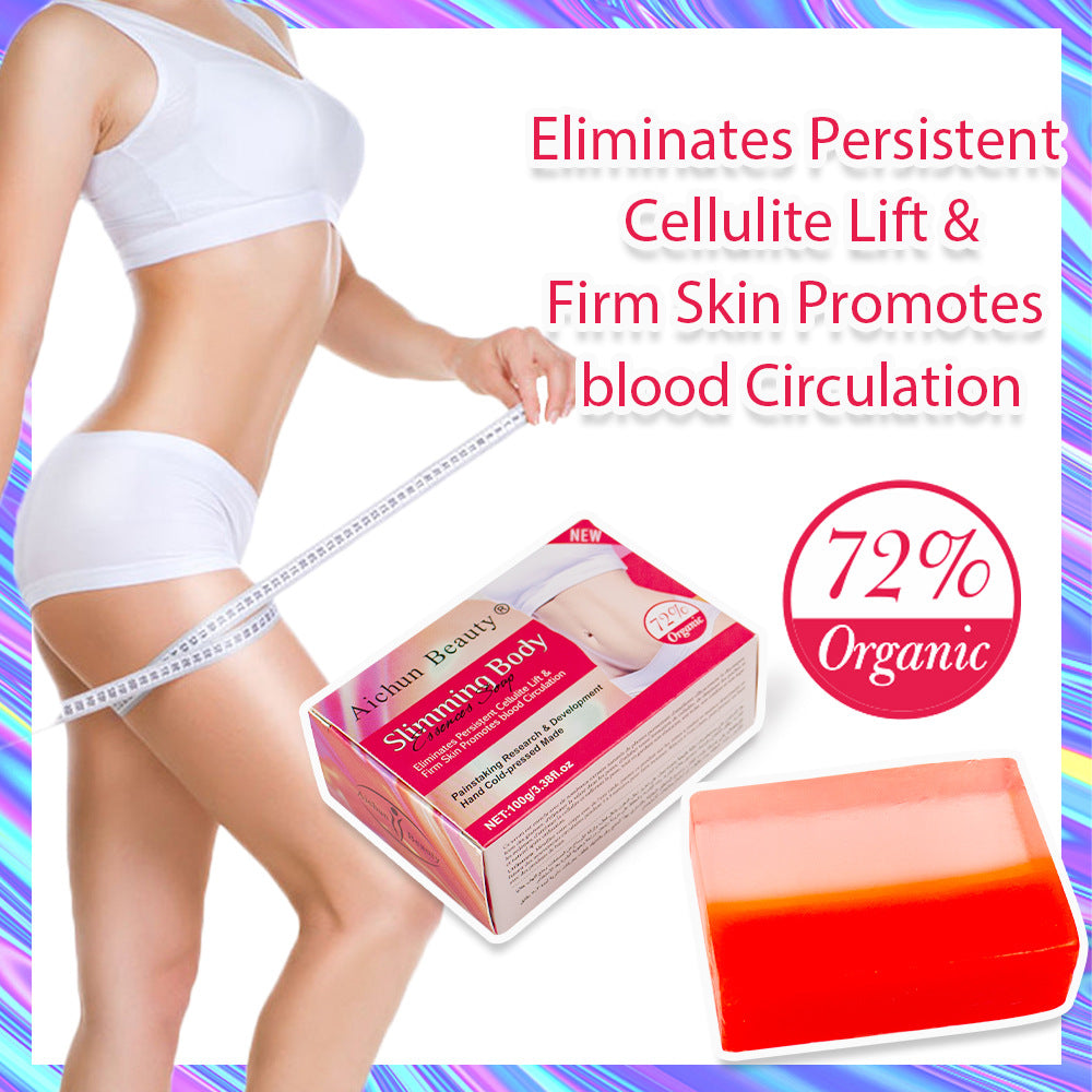 Two-Color Handmade Soap Bar For Body Skin Moisturizing Mild Skin Care Handmade Soap Body Sculpting Curve Lift