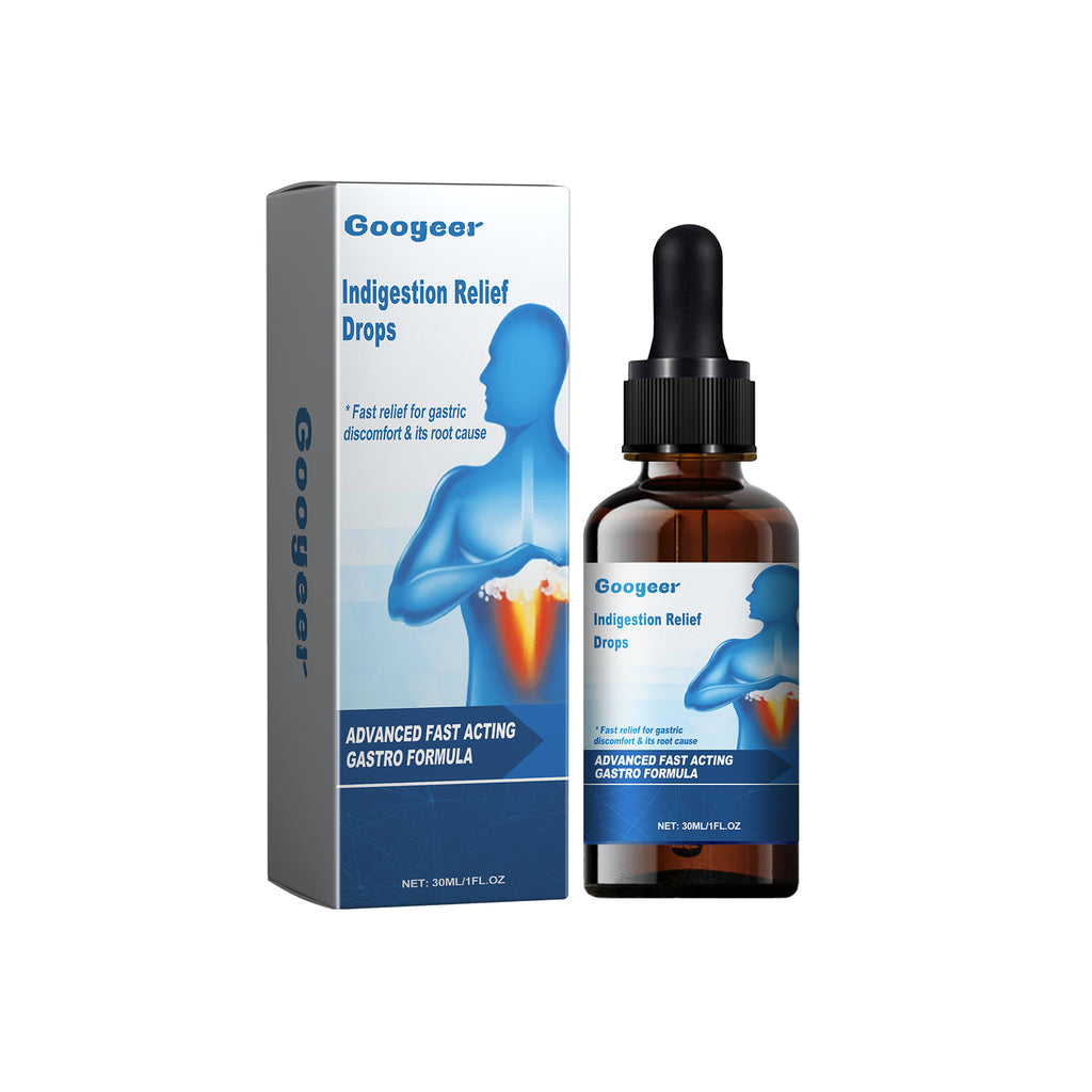 Indigestion Relief Drops, Relieve Stomach Upset Food Buildup Bloating Body Care Oral Drops