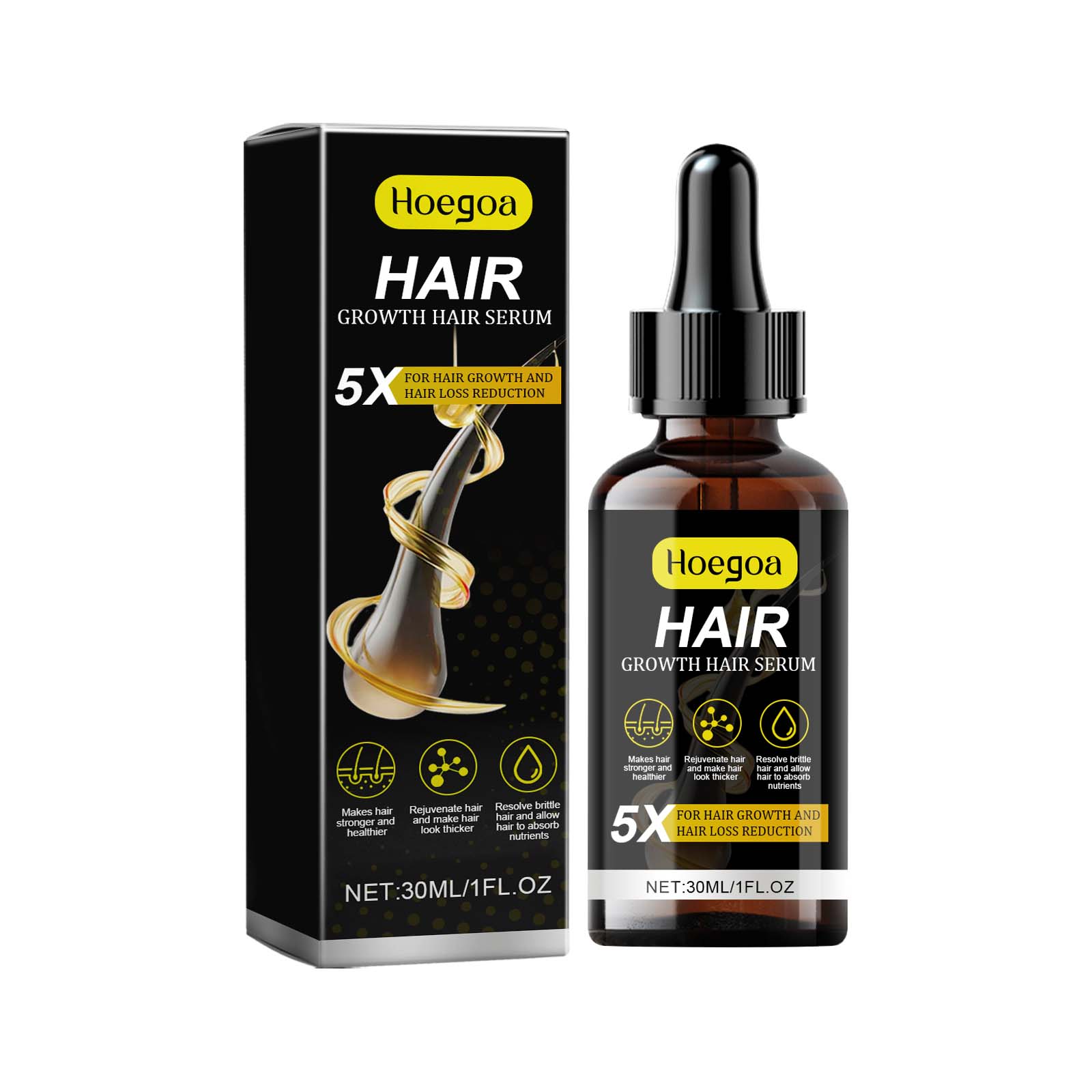 Growth Hair Serum, Prevent The Loss Of Solid Hair Nourish Thick Hair Scalp Care Dense Hair Care