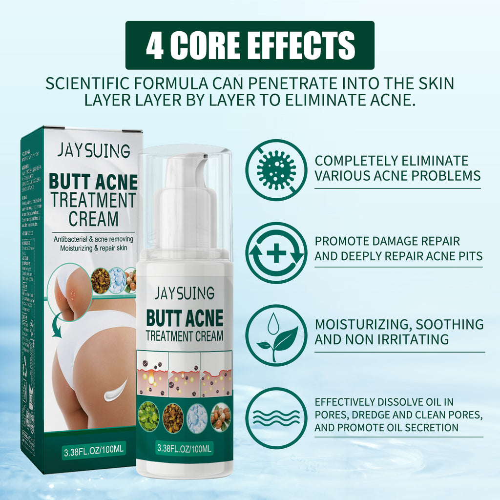 Butt Cream, Moisturizing Lighten Acne Mark Fresh Skin Moisturizing Mild Repair Acne Cream