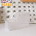 Transparent Ins Book Stand Net Red Large Capacity Student Desktop Book Shelf Multi Functional Cosmetic Storage Box Storage