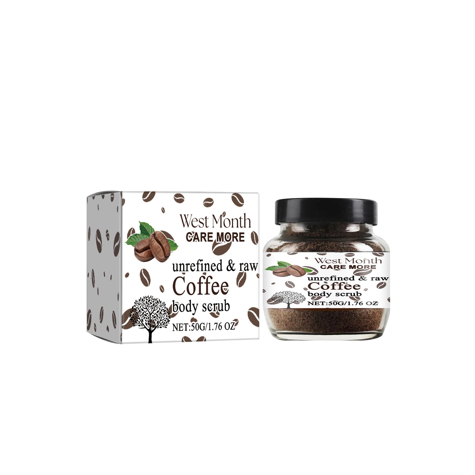 Coffee Body Scrub Gently Cleanses Skin, Exfoliates, Moisturizes And Refreshes Skin