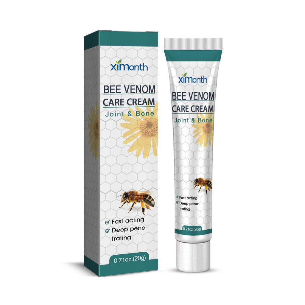 Ximonth Bee Venom Joint Ointment, Relieves Hands Feet Bones Knees Lumbar Spine Sedentary Joint Pain Body Care Ointment