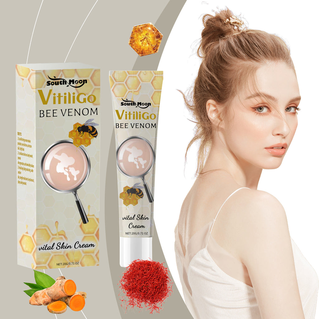 Vitiligo Bee Venom, Whitening Body Skin Care Even Skin Topical Care Cream