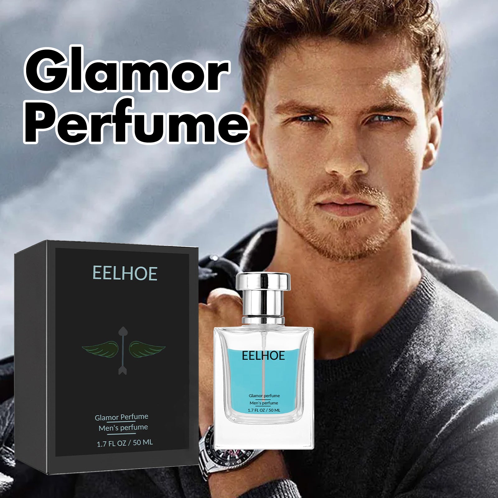 EELHOE Glamor Perfume, Refreshing Mild Not Pungent Long - Lasting Fragrance Natural Fragrance Dating Niche Perfume
