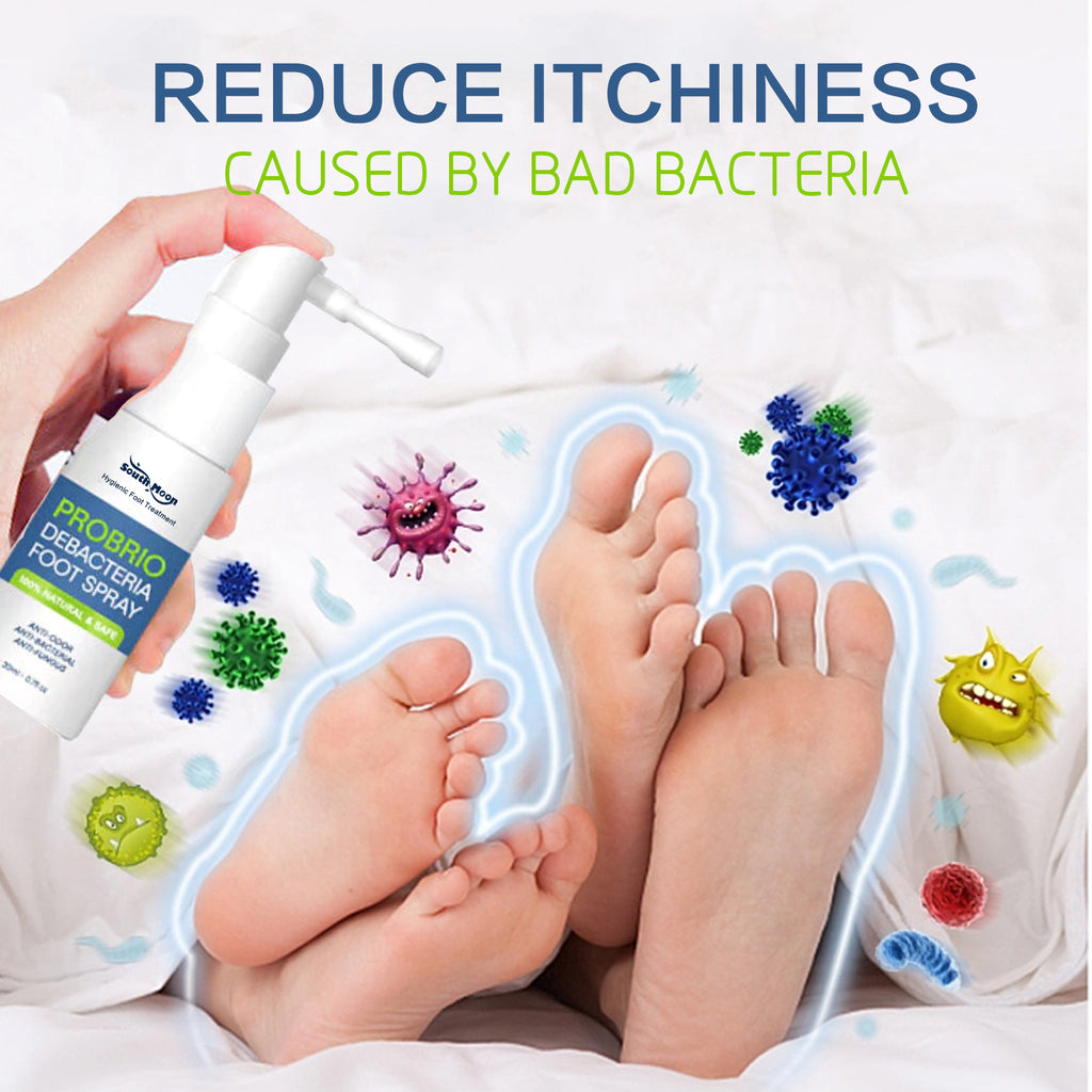 South Moon Debacteria Foot Spray, Deodorant Repair Foot Itchy Dry Peeling Moisturizing Foot Spray
