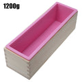 Silicone Soap Loaf Mold Wooden Box DIY Making Tools