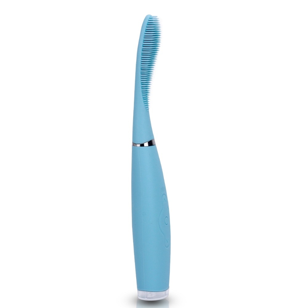 Hot Silicone Rechargeable Sonic Electric Toothbrush USB Charging Teeth Tooth Brush Waterproof Deep Clean Teeth Whitening