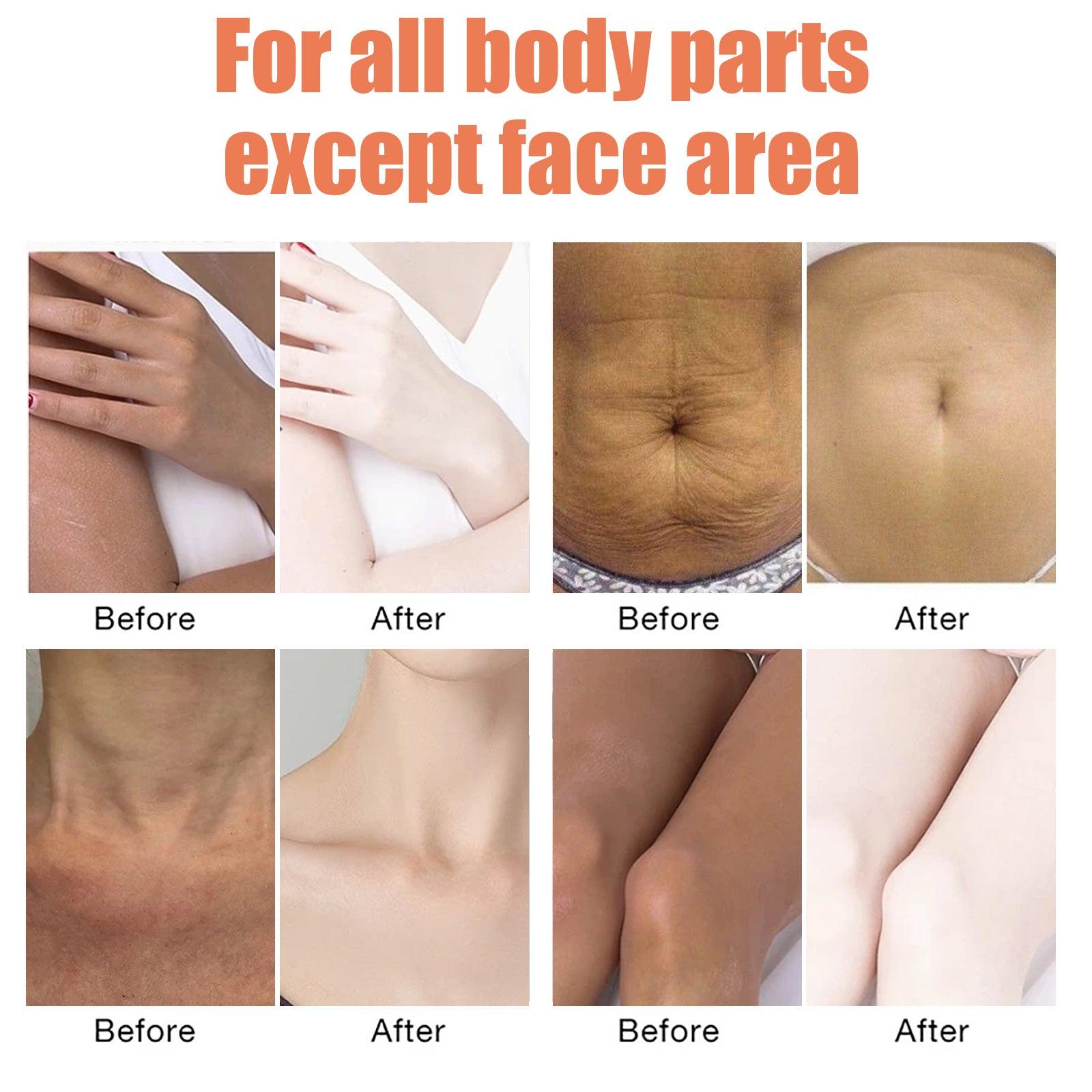 Smooth Body Beauty Serum, Moisturizing And Brightening Skin Care Solution