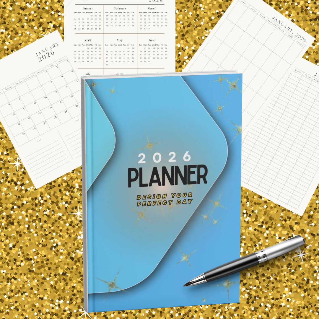 2026 Digital Visionary Planner - E-book Version (50 Pages)